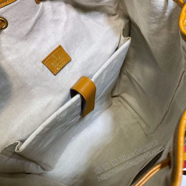 Gucci背包 古馳新款女包 原廠皮 古銅五金 Gucci新款米奇雙肩包 552884米奇  gdj1070